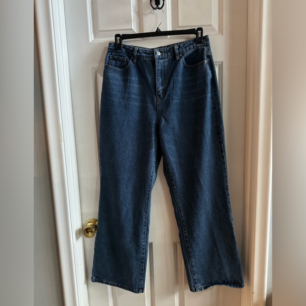 Cali 1850 90’s Loose Fit High Rise Straight Leg Mom Jeans size 13